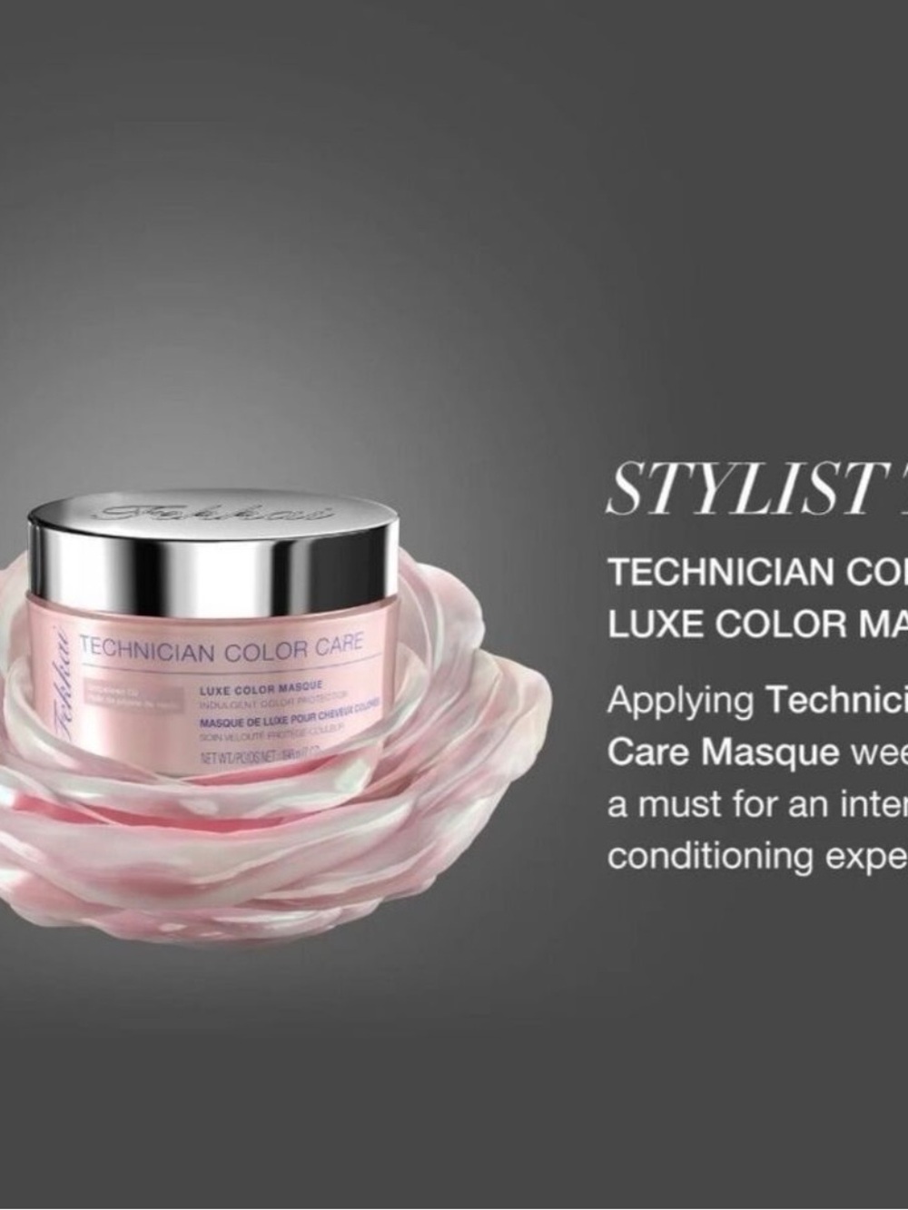 Fekkai Technician Color Care Grapeseed Oil Luxe Color Masque - Light Pink - Picture 2 of 4